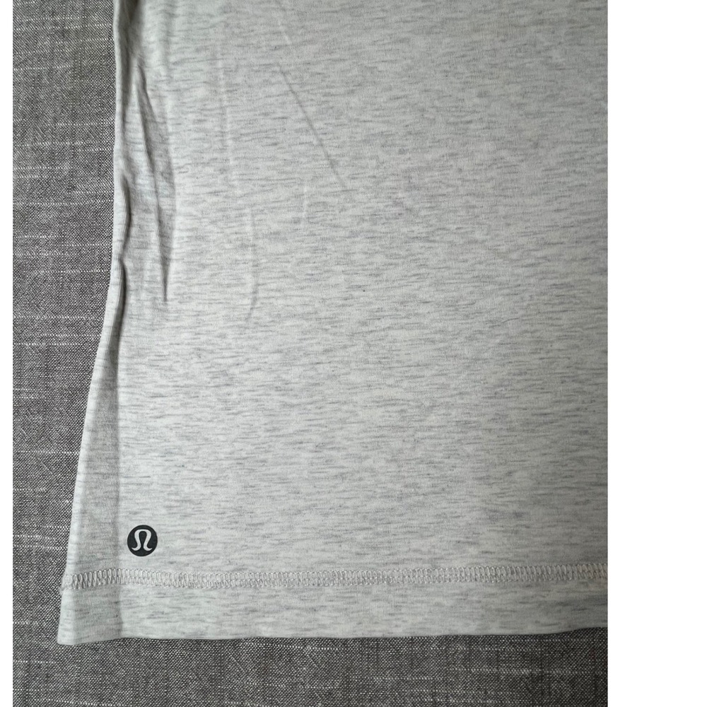 Lululemon Mens Short Sleeve Shirt 2 Pack Grey and White Heather Small - Picture 8 of 12